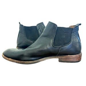 Sutro Ocean Leather Chelsea Boot - Black